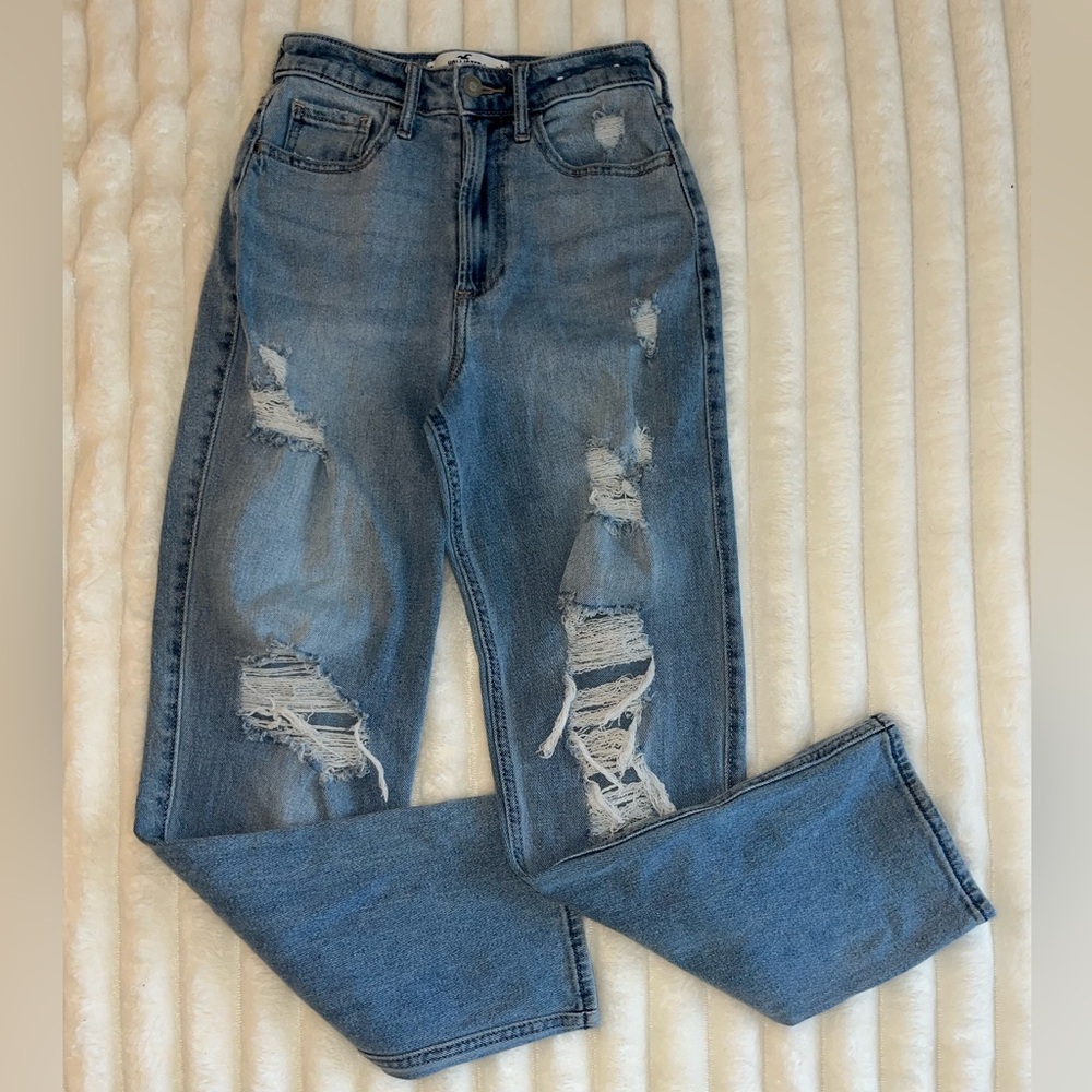 Curvy ultra high-rise mom jean